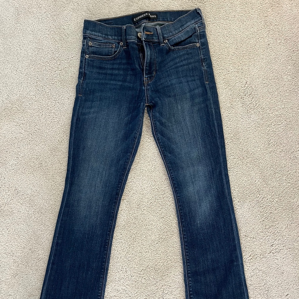Express Barely Boot Mid Rise